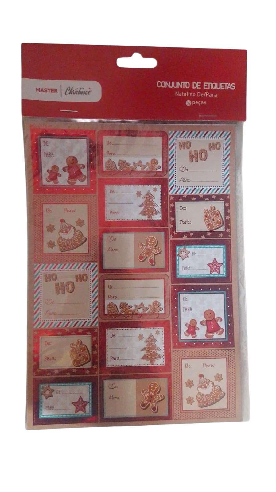 ETIQUETA DE PARA NATAL 32UN